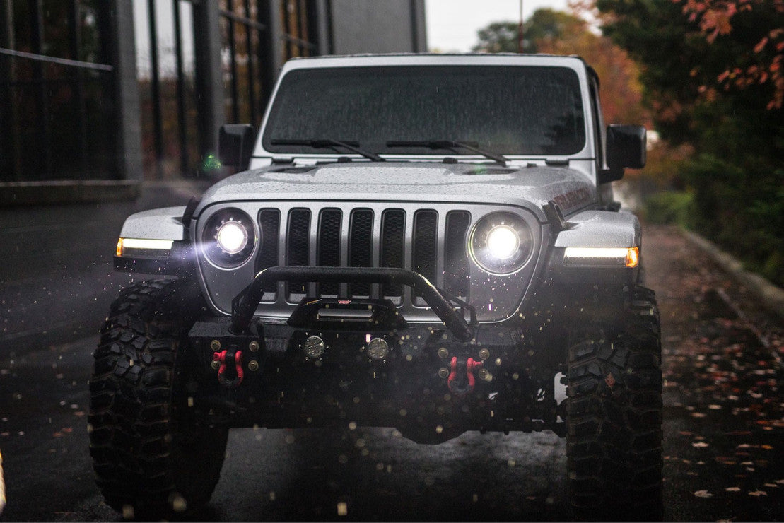Morimoto 2018-2024 Jeep Wrangler JL 7in LED Headlight Adapters LF630