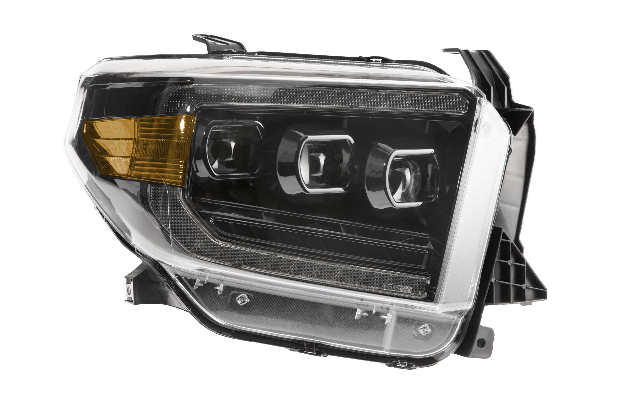 Morimoto 2014-2021 Toyota Tundra XB Led Headlights Pair Asm Amber DRL Gen 2 LF532.2-A-ASM