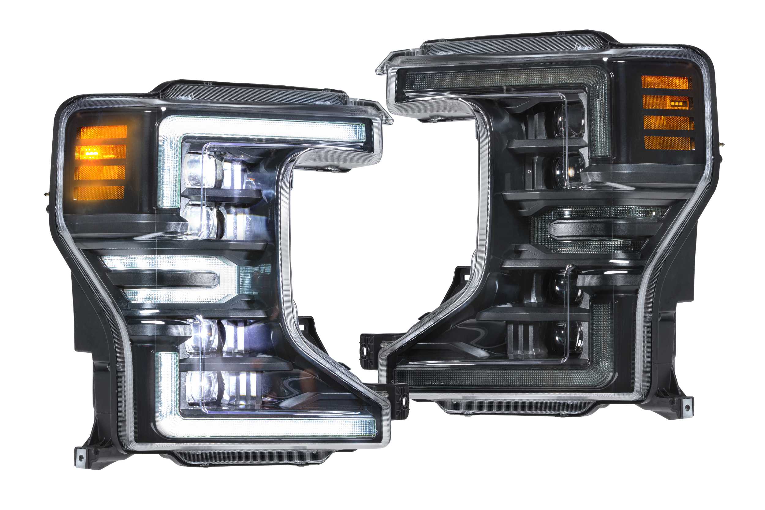 Morimoto 2020-2022 Ford F-250 F-350 F-450 F-550 Super Duty XB Led Headlights Pair Asm LF508