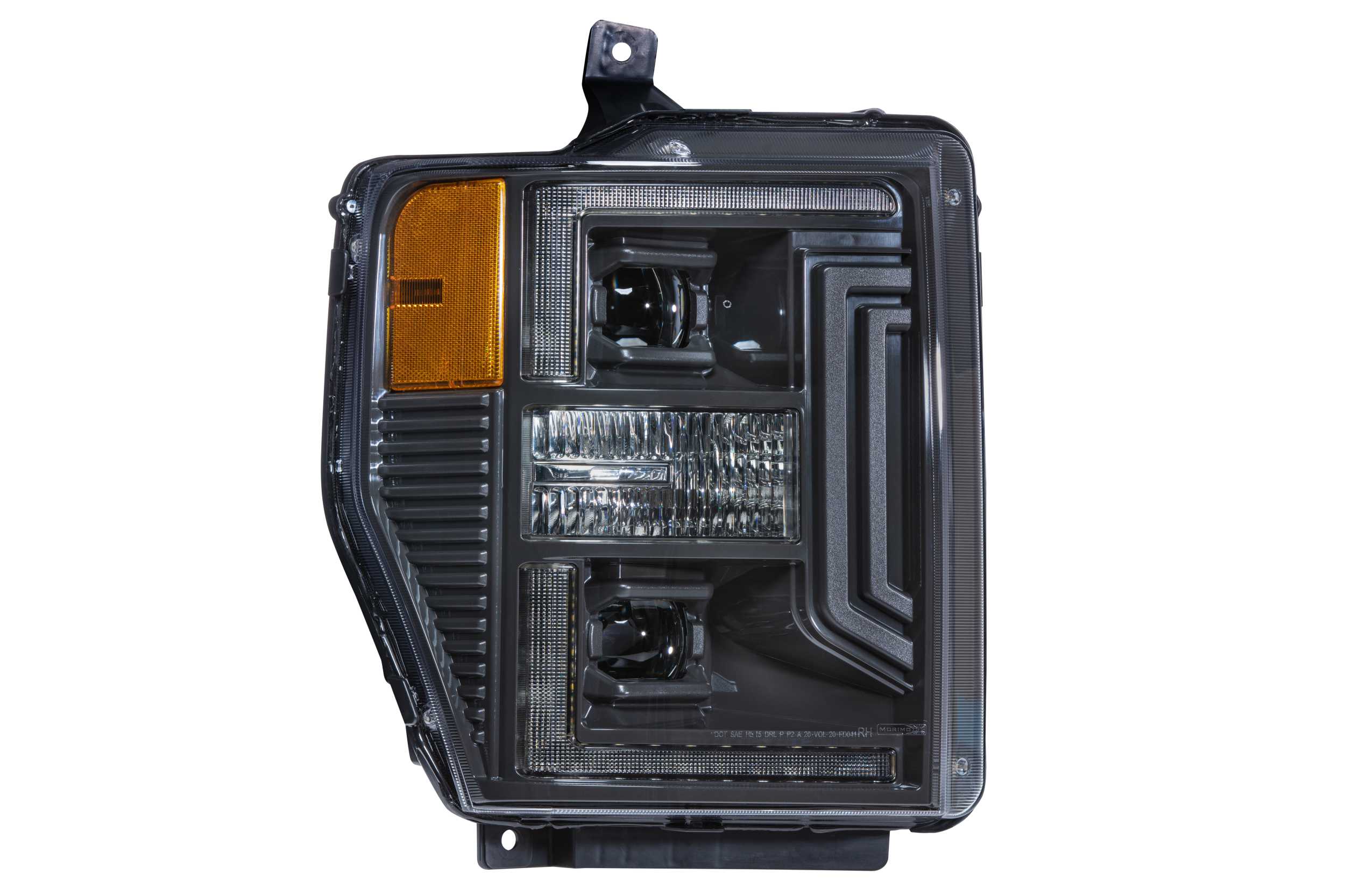 Morimoto 2008-2010 Ford Super Duty XB Hybrid Led Headlights Pair Asm LF555