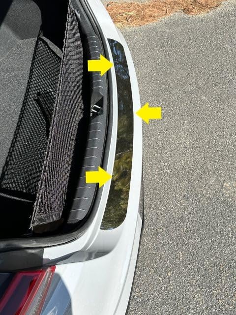 QAA 2021-2024 Kia K5 4 Door Sedan Stainless Steel Rear Bumper Trim 1Pc RB71805