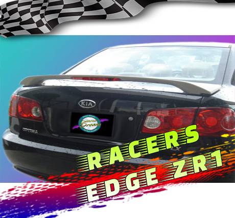 RacersEdgeZR1 2006-2009 KIA Optima Custom Style ABS Spoilers RE627L-1