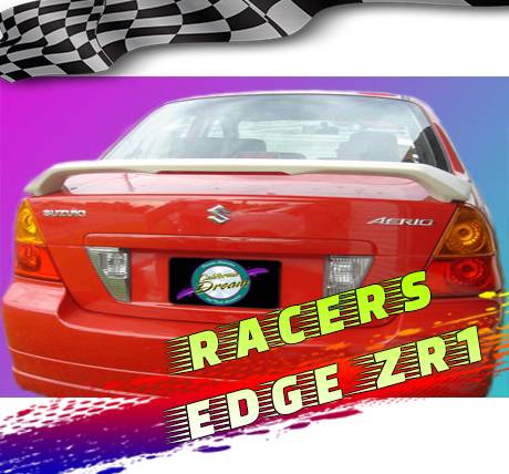 RacerEdgeZR1 2003-2008 Saturn ION Quad Coupe Custom Style ABS Spoilers RE26L-19