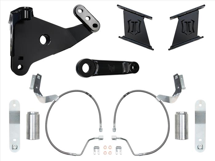 ICON Vehicle Dynamics 2017-2021 Ford Super Duty Front 7" Lift Box Kit 67035