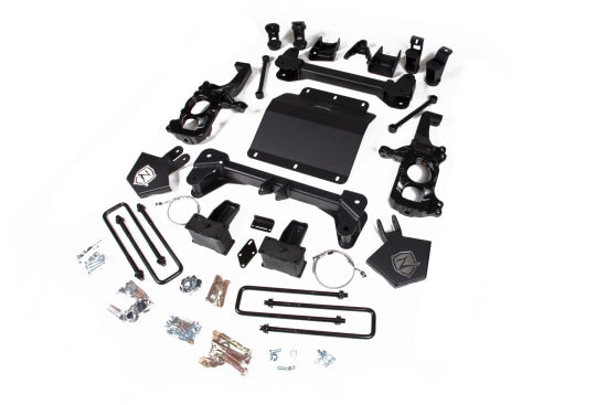 Zone OffRoad 2020-2023 Chevrolet GMC Silverado Sierra 2500 3500 HD 5in Suspension System with Overload ZONC50