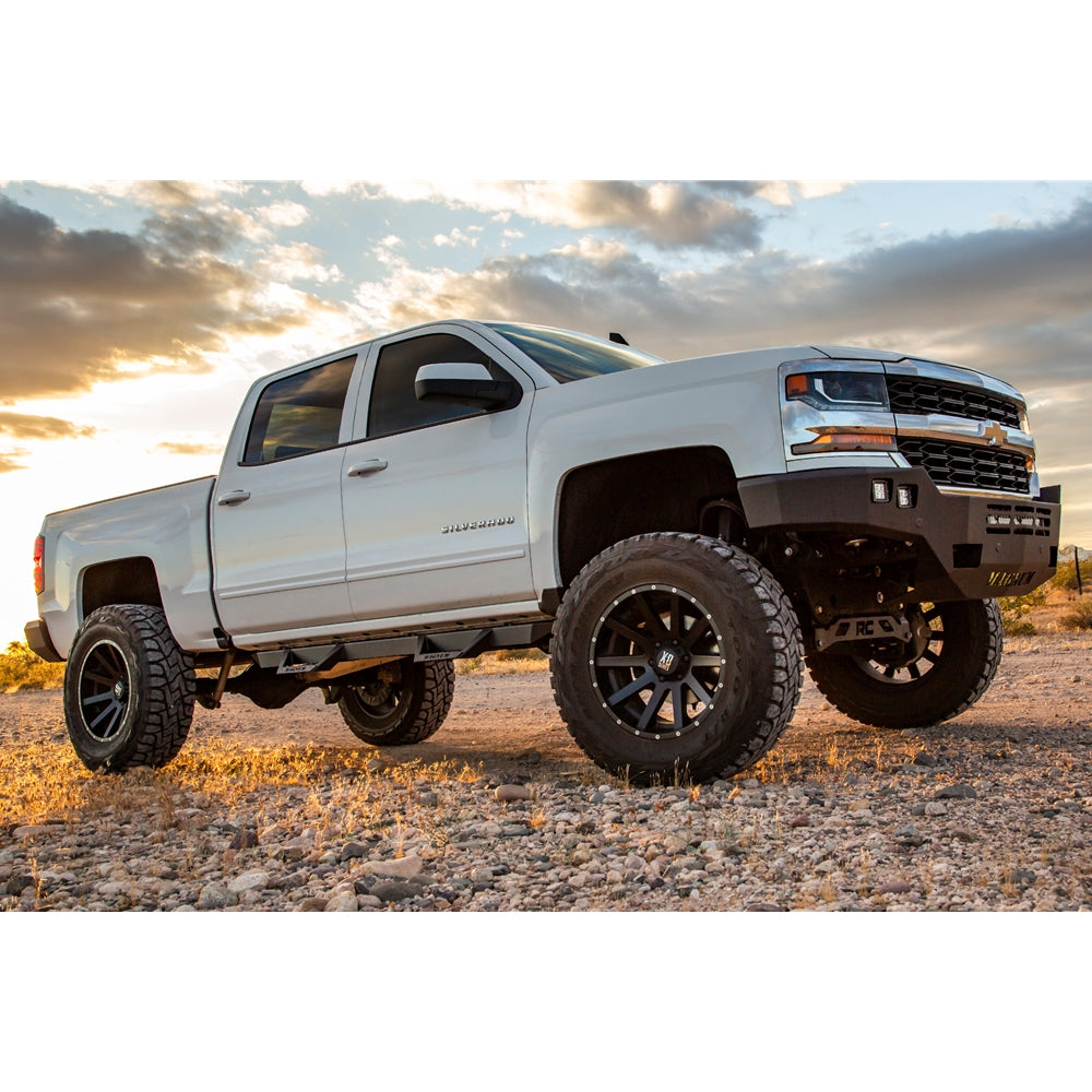 Raptor Series 2009-2015 Dodge Ram 1500 2010-2015 Ram 2500 3500 Magnum RT Drop Steps Black Textured Steel RTS82DG