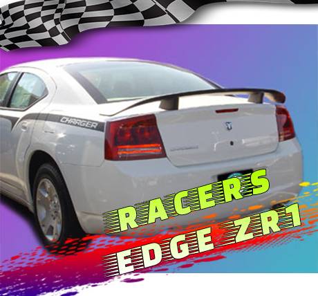 RacersEdgeZR1 2006-2010 Dodge Charger OE Style ABS Spoilers RE777N-0