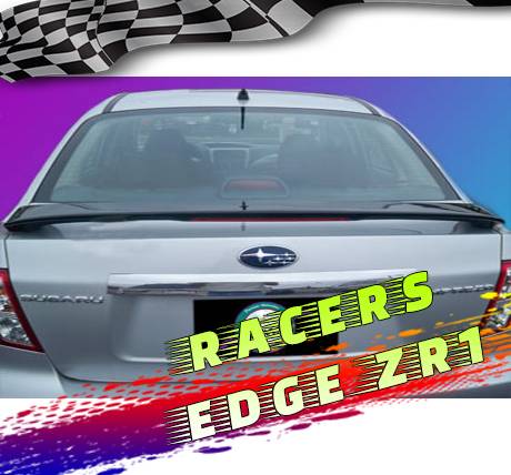 RacerEdgeZR1 2008-2011 Subaru Impreza Custom Style ABS Spoilers RE14L-1