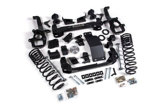 Zone OffRoad 2019-2022 Dodge Ram 1500 Rebel 4in Front 5in Rear Suspension Lift System ZOND146