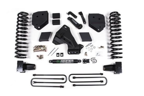 Zone OffRoad 2020-2022 Ford F250 F350 6in Radius Arm Diesel Drop Suspension Lift System ZONF62