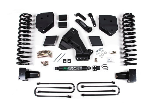 Zone OffRoad 2020-2022 Ford F-250 F-350 6" GAS Radius Arm Drop Suspension Lift Systems ZONF63