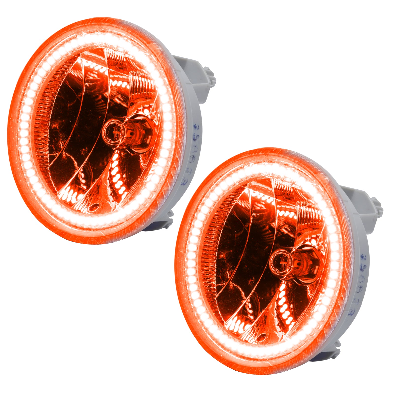 Oracle Lighting 2007-2013 Chevrolet Avalanche Pre Assembled LED Halo Fog Lights Amber 7002-005
