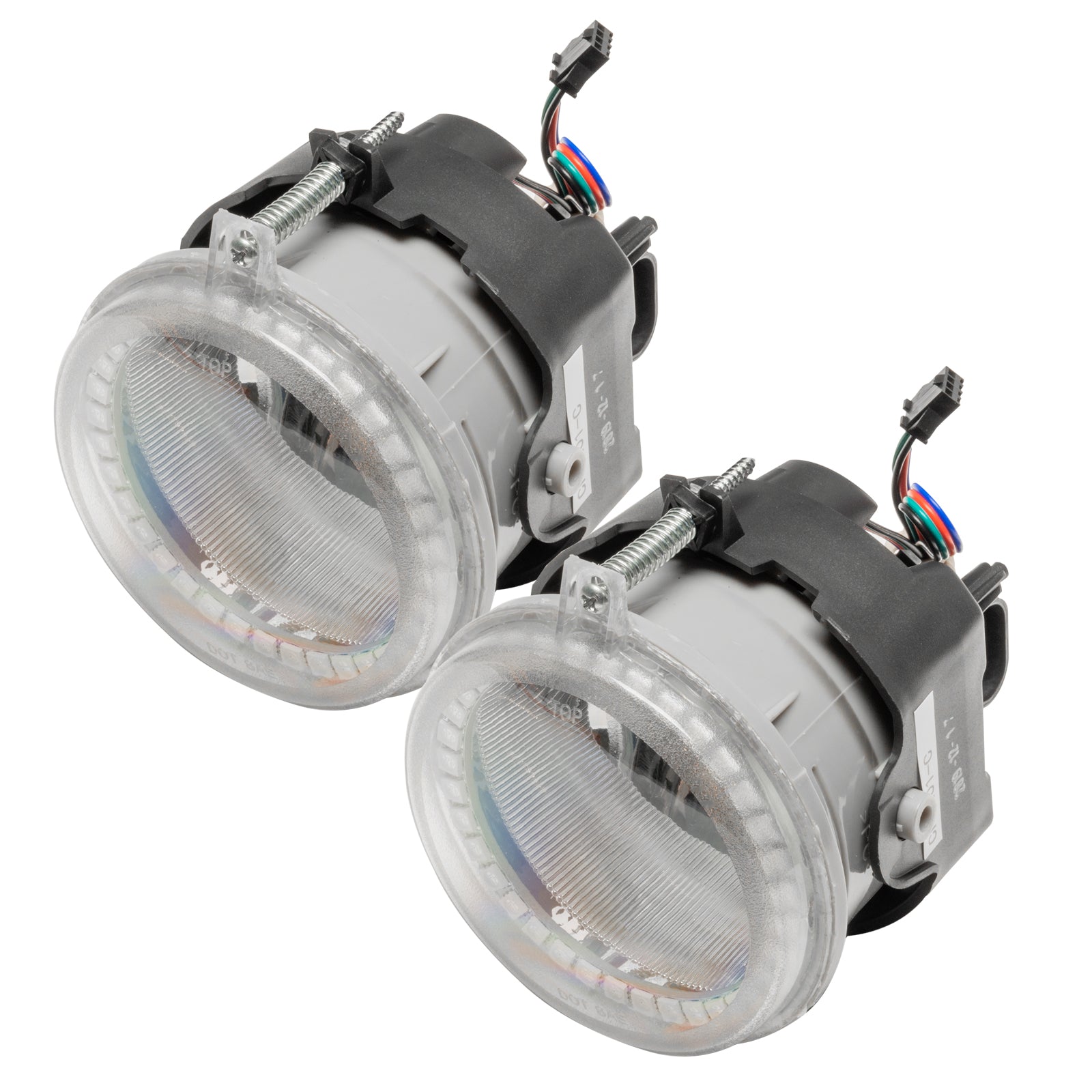 Oracle Lighting 2006-2009 Dodge Charger Pre Assembled LED Halo Fog Lights Blue 7023-002