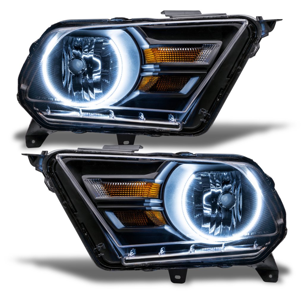 Oracle Lighting 2010-2014 Ford Mustang ColorSHIFT HL Pre-assembled Headlights 7050-334