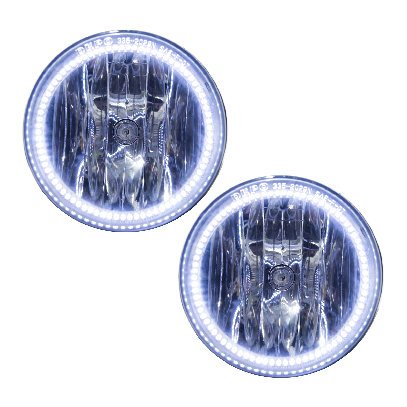 Oracle Lighting 2007-2013 GMC Yukon Denali Pre Assembled LED Halo Fog Lights White 7059-001