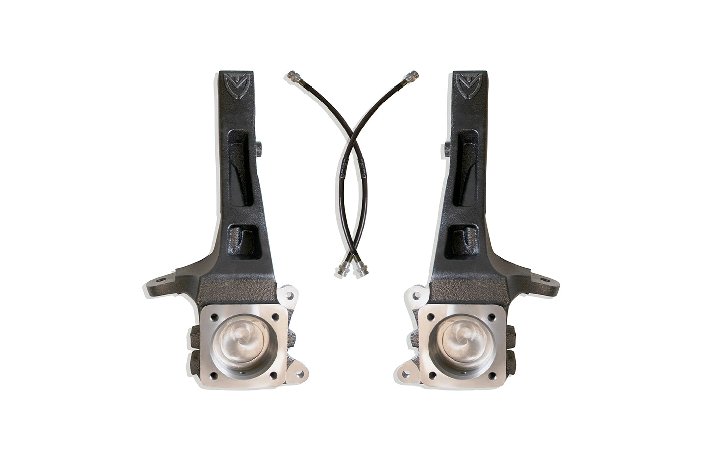 MaxTrac Suspension 2006-2014 Toyota FJ Cruiser 2003-2024 Toyota 4Runner 2WD 4" Lift Spindles With Brake Lines 706440