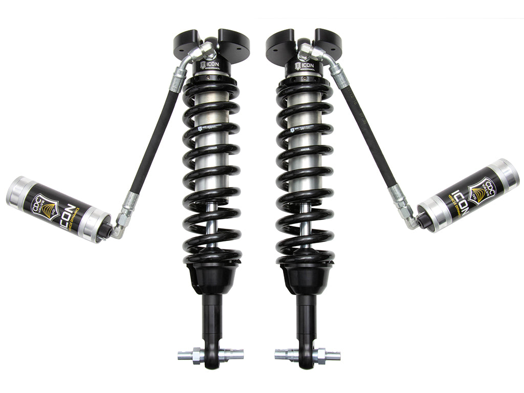 ICON Vehicle Dynamics 2019-2020 GMC Sierra 1500 Chevrolet Silverado 1500 Extended Travel 2.5 Vs Remote Reservoir Cdcv Coilover Kit 71656C
