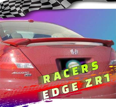 RacersEdgeZR1 2006-2007 Honda Accord 2dr Factory ABS Spoiler RE602N