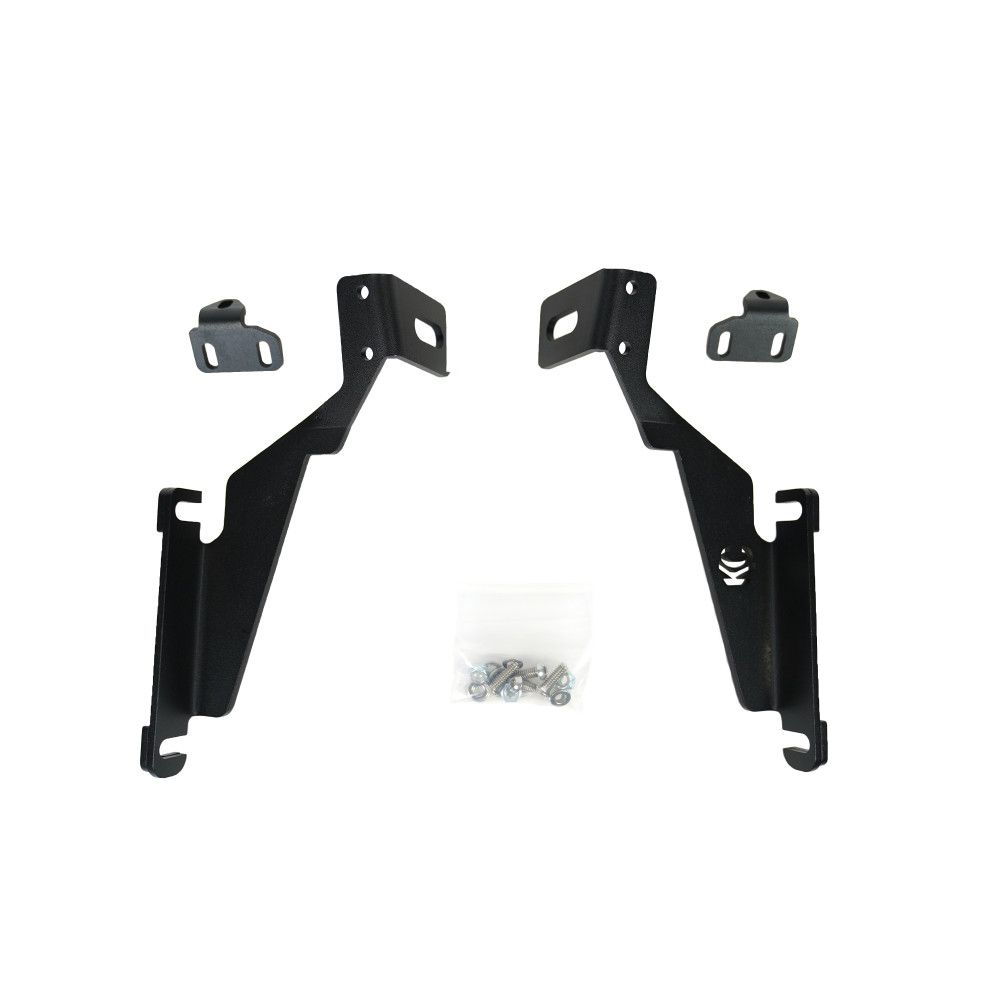 KC Hilites 2015-2020 Ford F-150 2017-2020 Raptor Bracket Set Pillar Ditch Mount Pair 73504