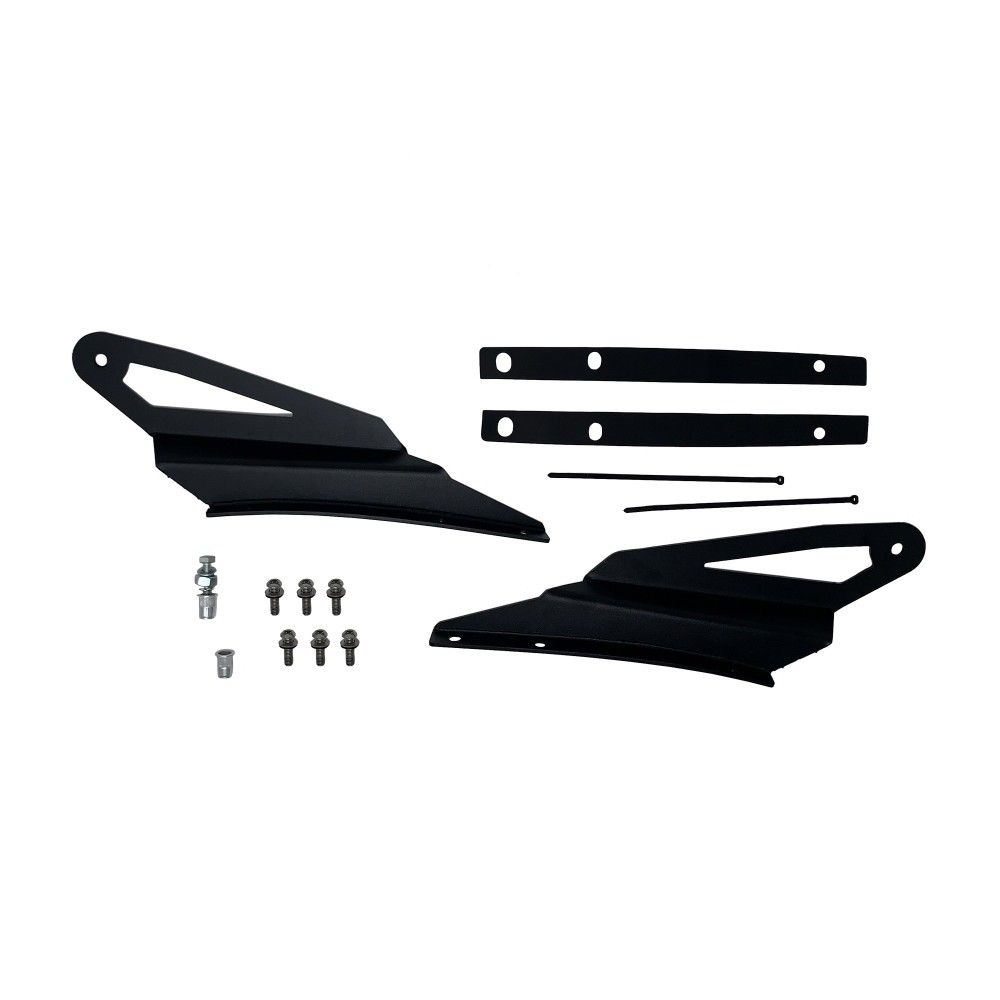 KC Hilites 2005-2024 Toyota Tacoma Bracket Set Light Bar Overhead Mount Pair Reg Ext Cab 7380