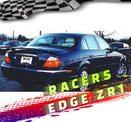 RacersEdgeZR1 2000-2001 Jaguar S Series Custom Style ABS Spoilers RE11L2-5