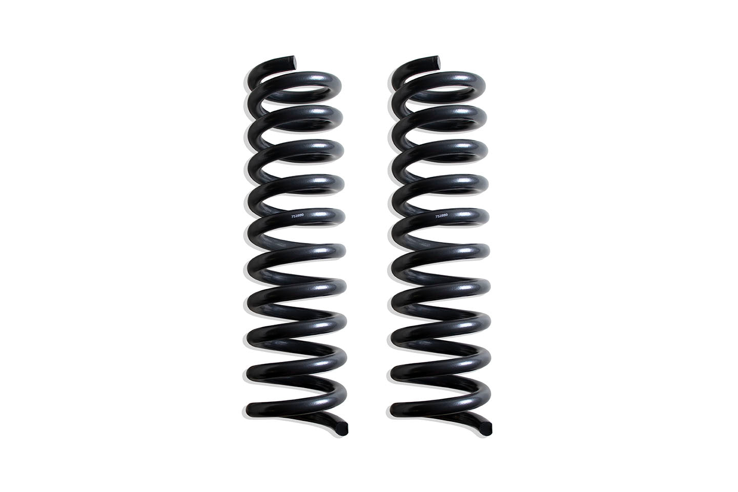 MaxTrac Suspension 2014-2023 Dodge Ram 2500 2013-2023 Ram 3500 4WD Pair Of 8" Front Lift Coils Made From Hot Wound Steel & Powder Coated Grey 752880