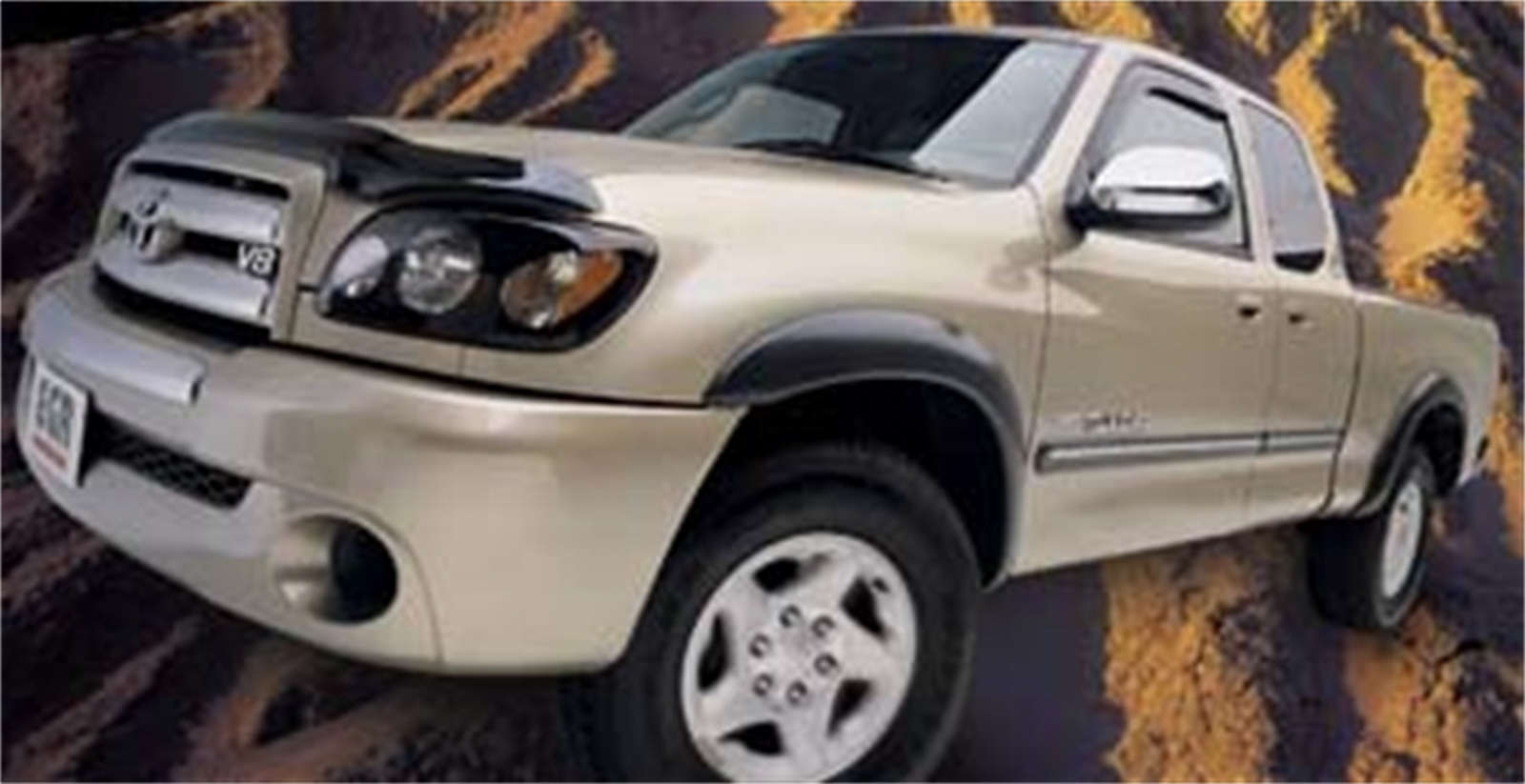 EGR 2000-2006 Toyota Tundra Standard Cab Pickup 2 Door Set Of 4 Rugged Fender Flares 754694