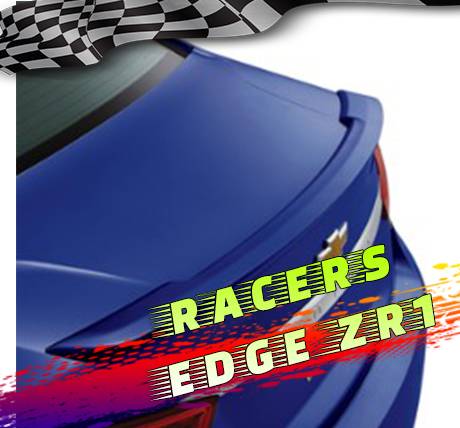 RacersEdgeZR1 2014-2016 Chevrolet Impala OE Style ABS Spoilers RE322N-0