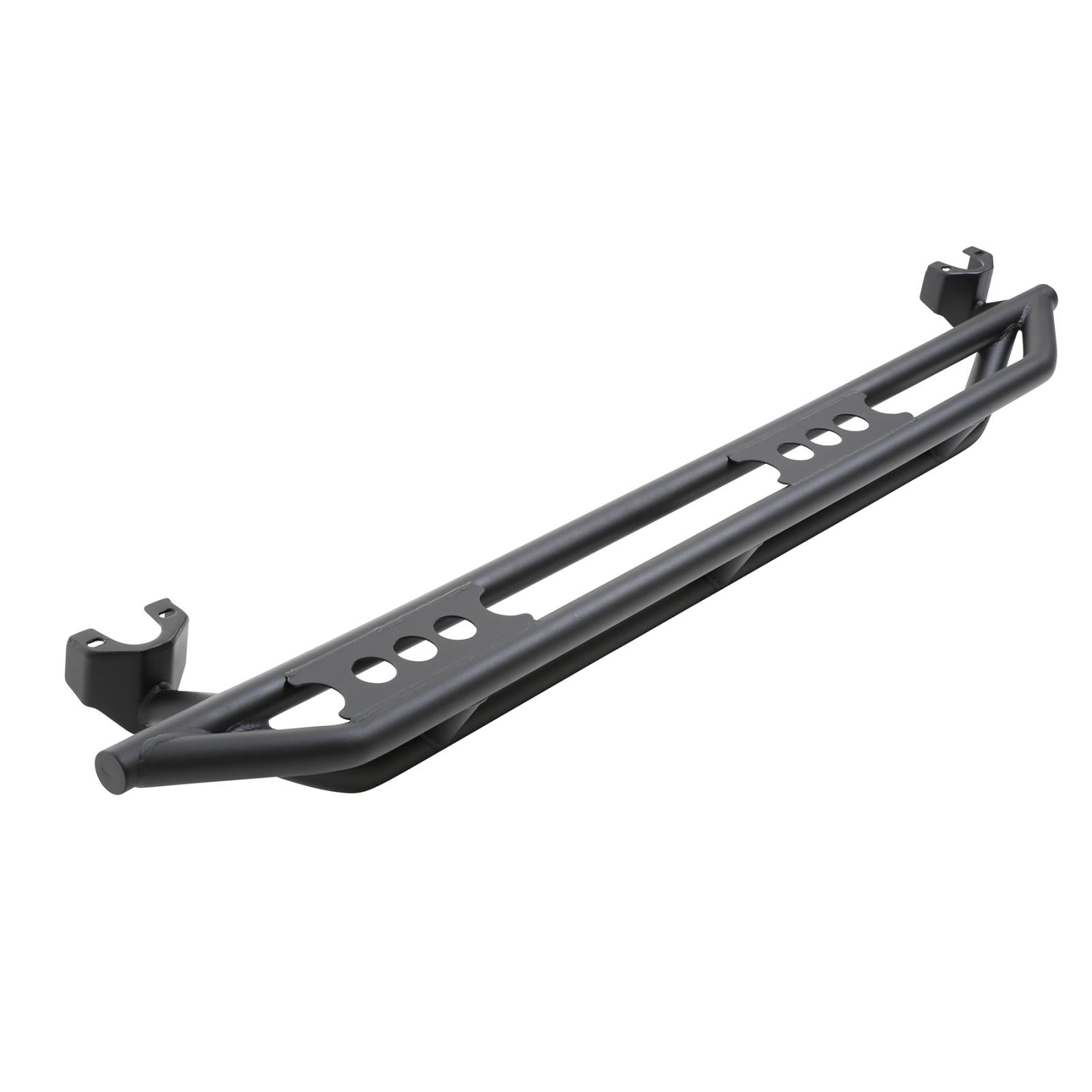 Smittybilt 2007-2018 Jeep Wrangler JK Unlimited 4 Door SRC Side Armor Powdercoat Light Textured Black 76634LT