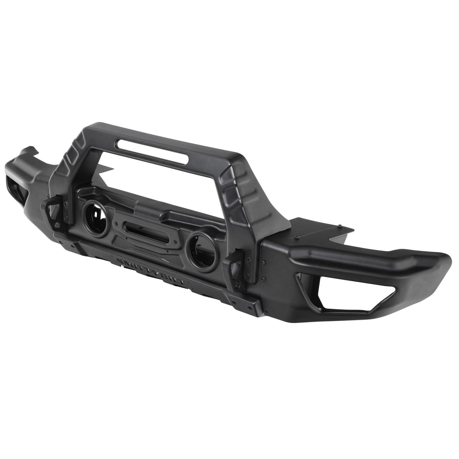 Smittybilt 2007-2023 Jeep Wrangler JL JK Stryker Front Bumper Winch D-Ring Mounts Black 76730