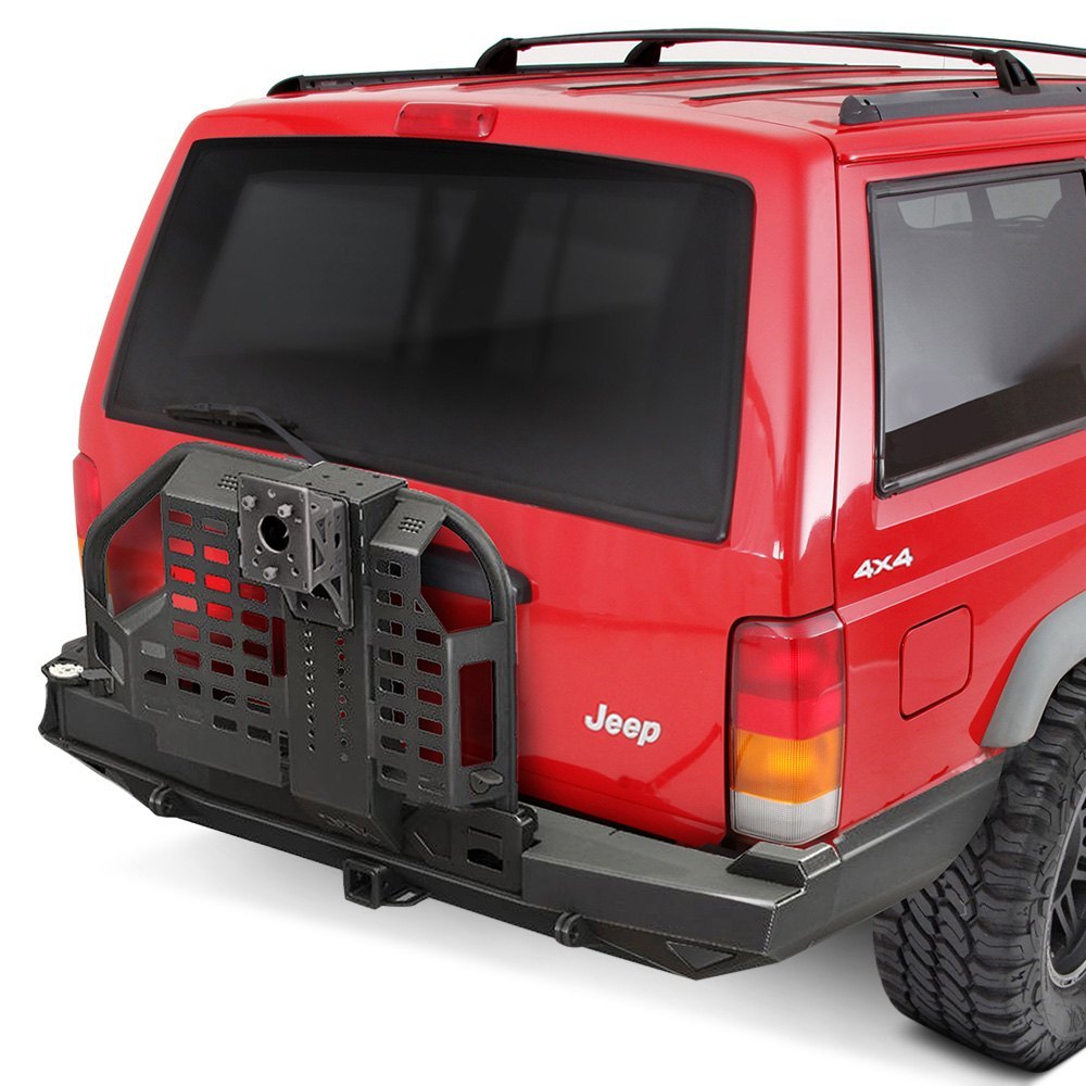 Smittybilt 1984-2001 Jeep Cherokee XJ 2 4 Door XRC Rr Swingaway Bumper Tire Carrier Only 76851-02