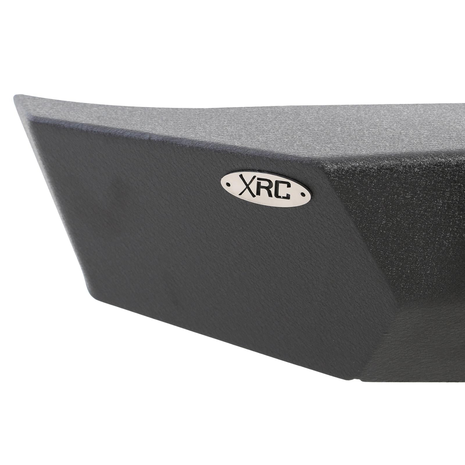 Smittybilt 2007-2018 Jeep Wrangler JK JKU XRC Rear Bumper With 2 Inch Powdercoat Hitch Receiver Black 76855