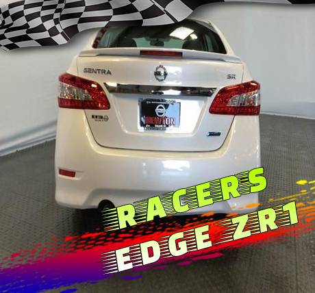RacersEdgeZR1 2013-2016 Nissan Sentra OE Style ABS Spoilers RE376L-0
