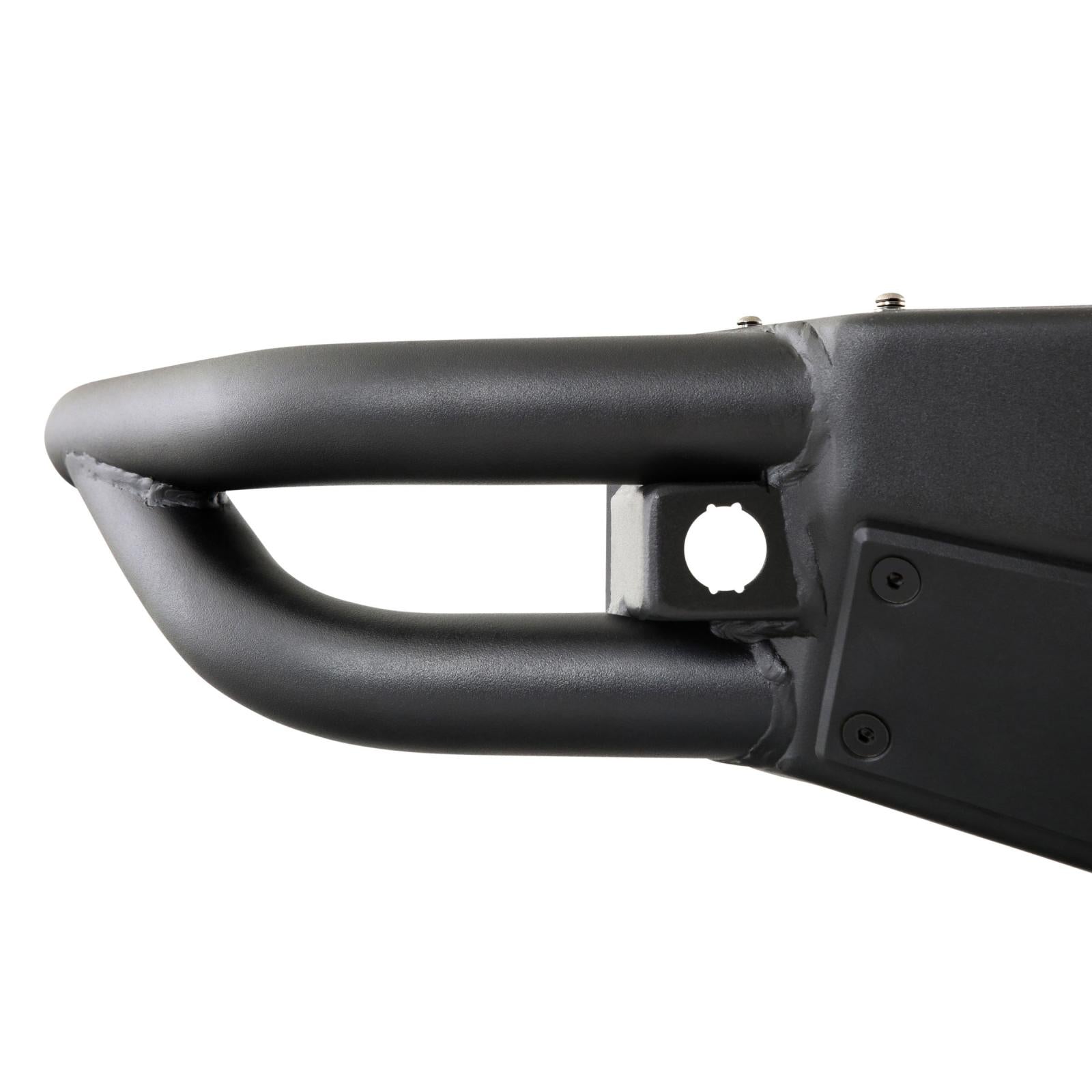 Smittybilt 2018-2023 Jeep Wrangler JL SRC Rear Bumper Gen2 Reciever Hitch D-Ring Mount Black 77714