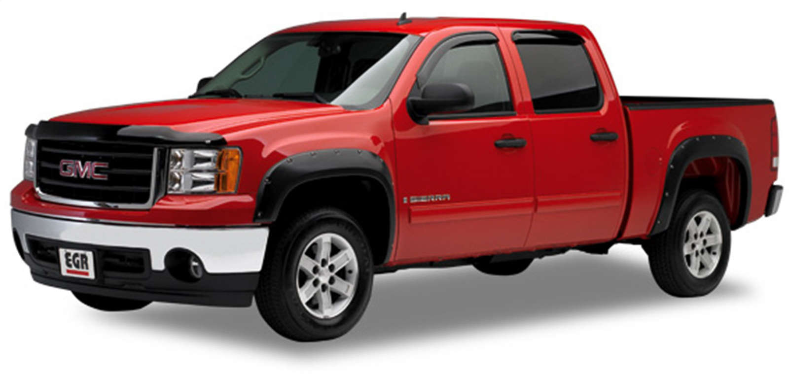 EGR 2007-2013 GMC Sierra 1500 Crew Cab Extended Cab Standard Cab Pickup 2 4 Door Short Box Only Set Of 4 Traditional Bolt-On Look Fender Flares 791414