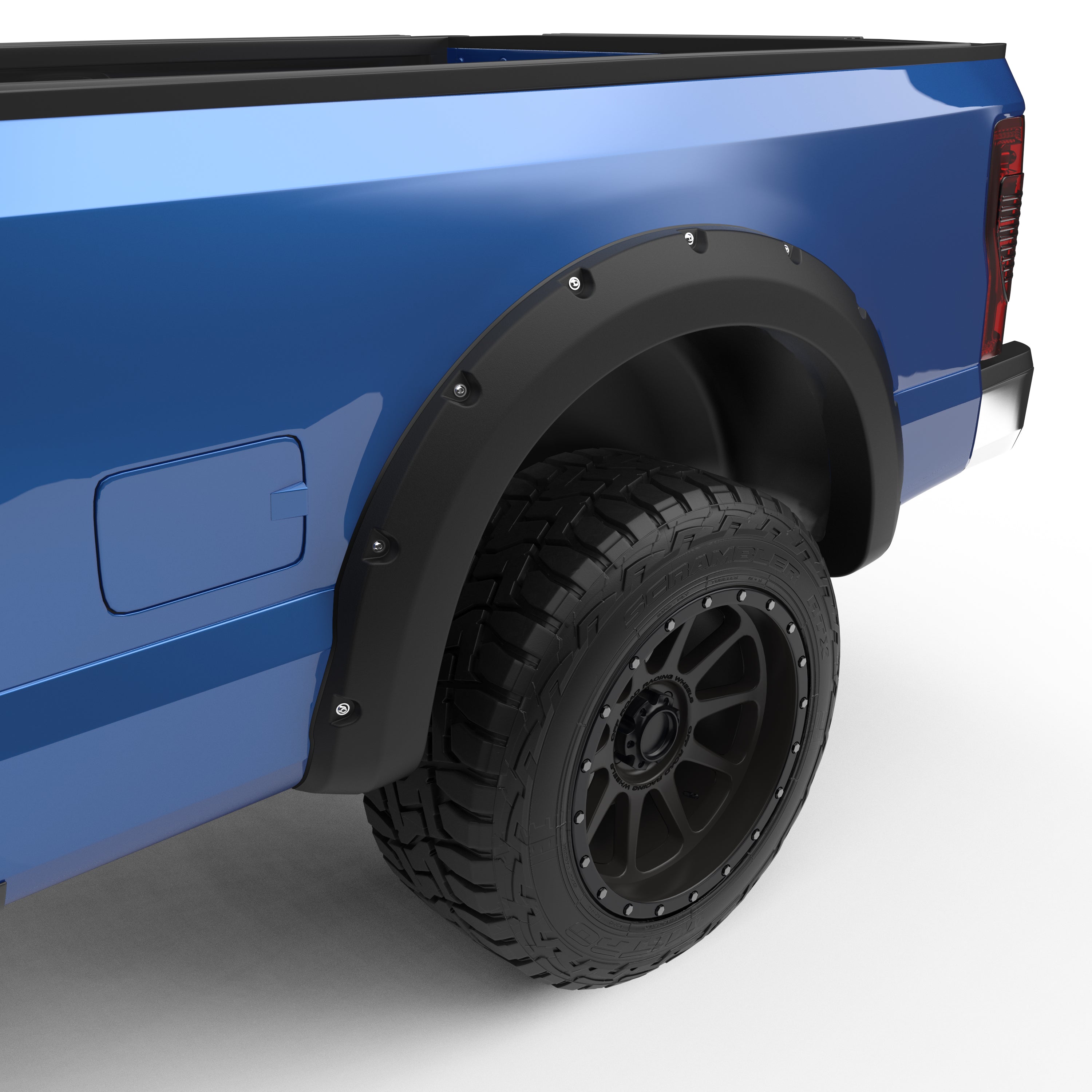 EGR 2017-2022 Ford F-250 F-350 Super Duty Crew Cab Extended Cab Standard Cab Pickup 2 4 Door Set Of 4 Traditional Bolt-On Look Fender Flares 793914