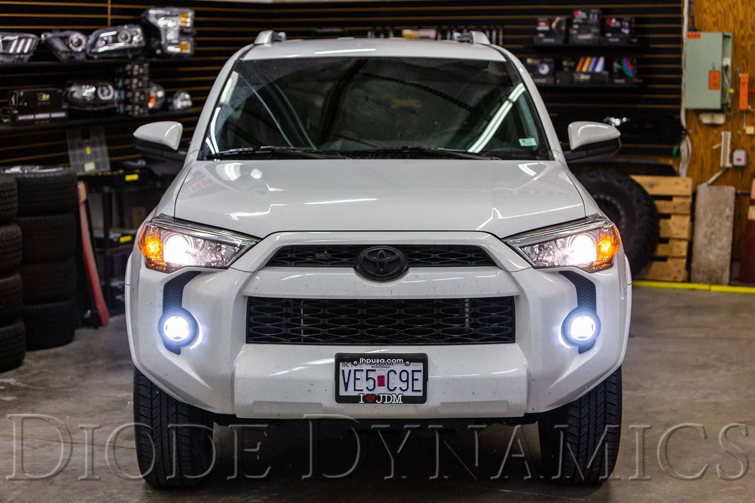 Diode Dynamics 2010-2020 Toyota 4Runner Worklight SS3 Sport Type B Kit White SAE Driving Light Kit DD6184
