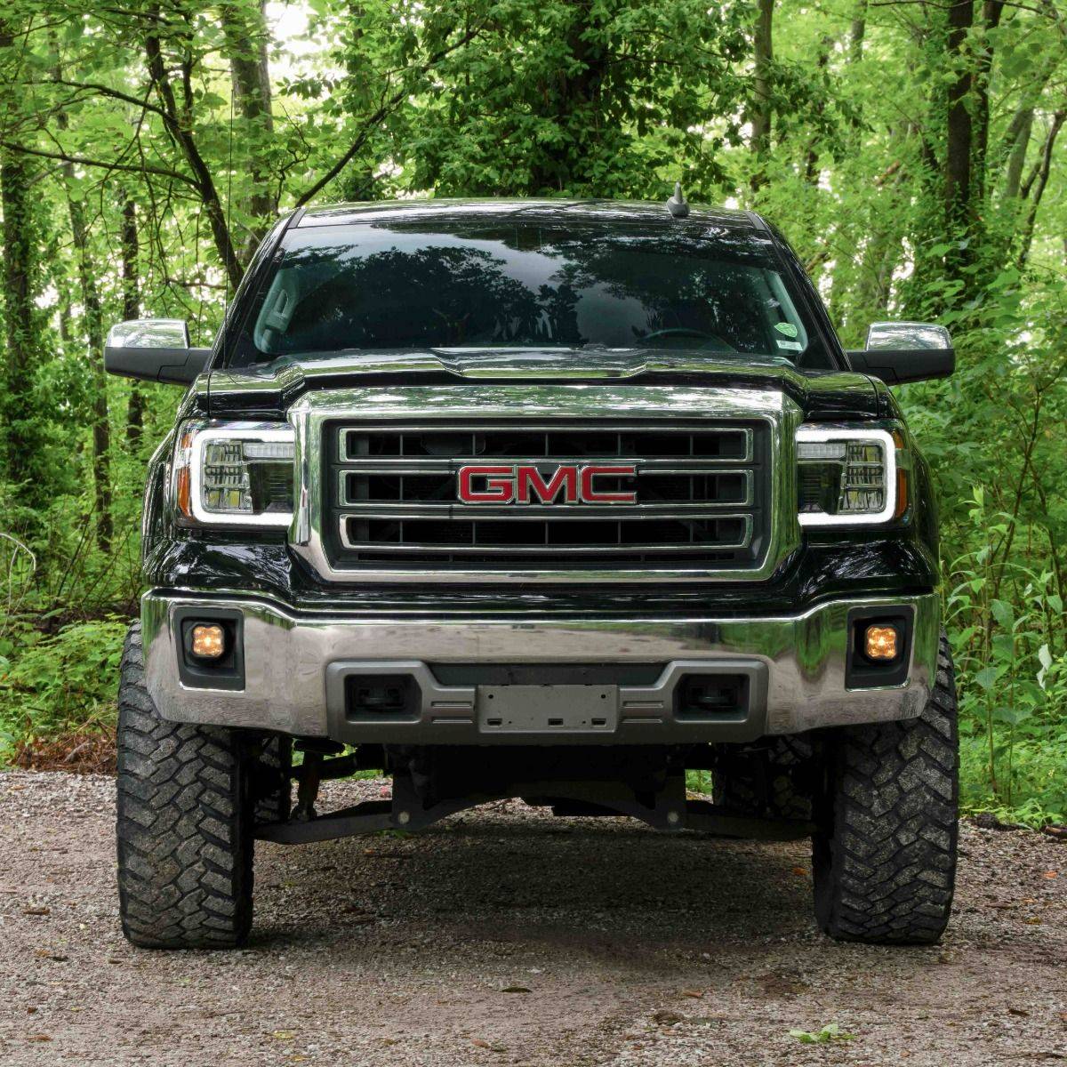 Form Lighting 2014-2018 GMC Sierra 1500 2015-2019 Sierra 2500HD 3500HD Led Reflector Headlights FL0011