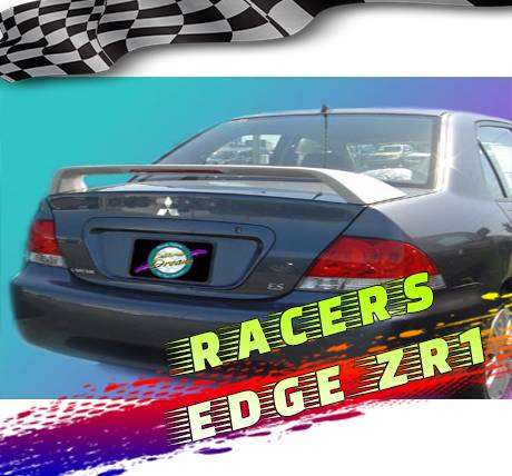 RacersEdgeZR1 2004-2007 Mitsubishi Lancer Custom Style ABS Spoilers RE28LA-0