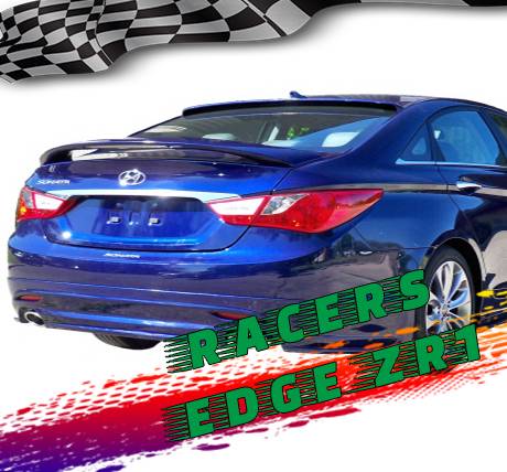 RacersEdgeZR1 2002-2005 Hyundai Sonata Custom Style ABS Spoilers RE162L-26