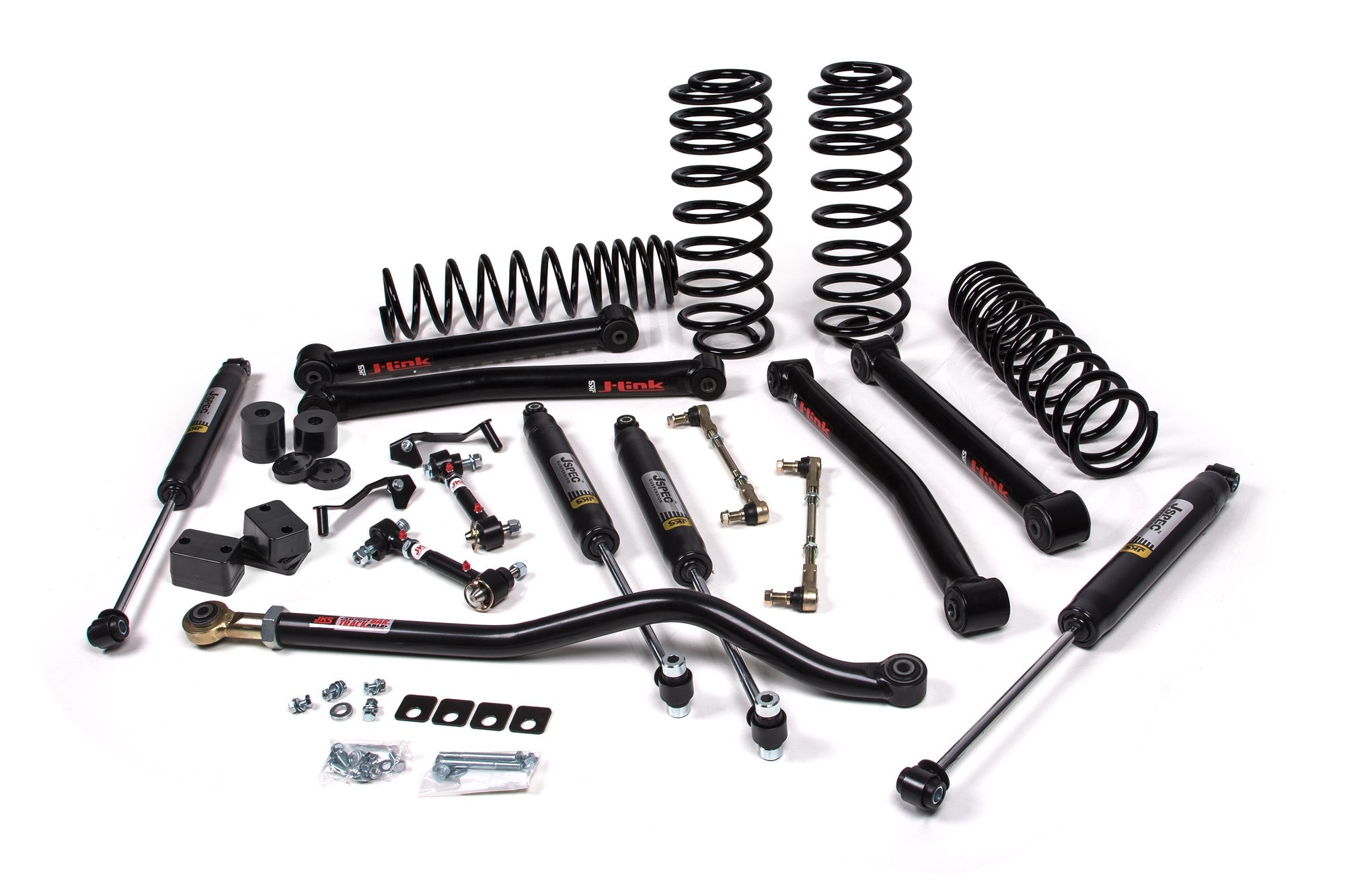 JKS 2018-2022 Jeep Wrangler JL 4dr J-Konnect 2.5" Lift Kit With Jspec Shocks Standard Rate Coils JSPEC121K