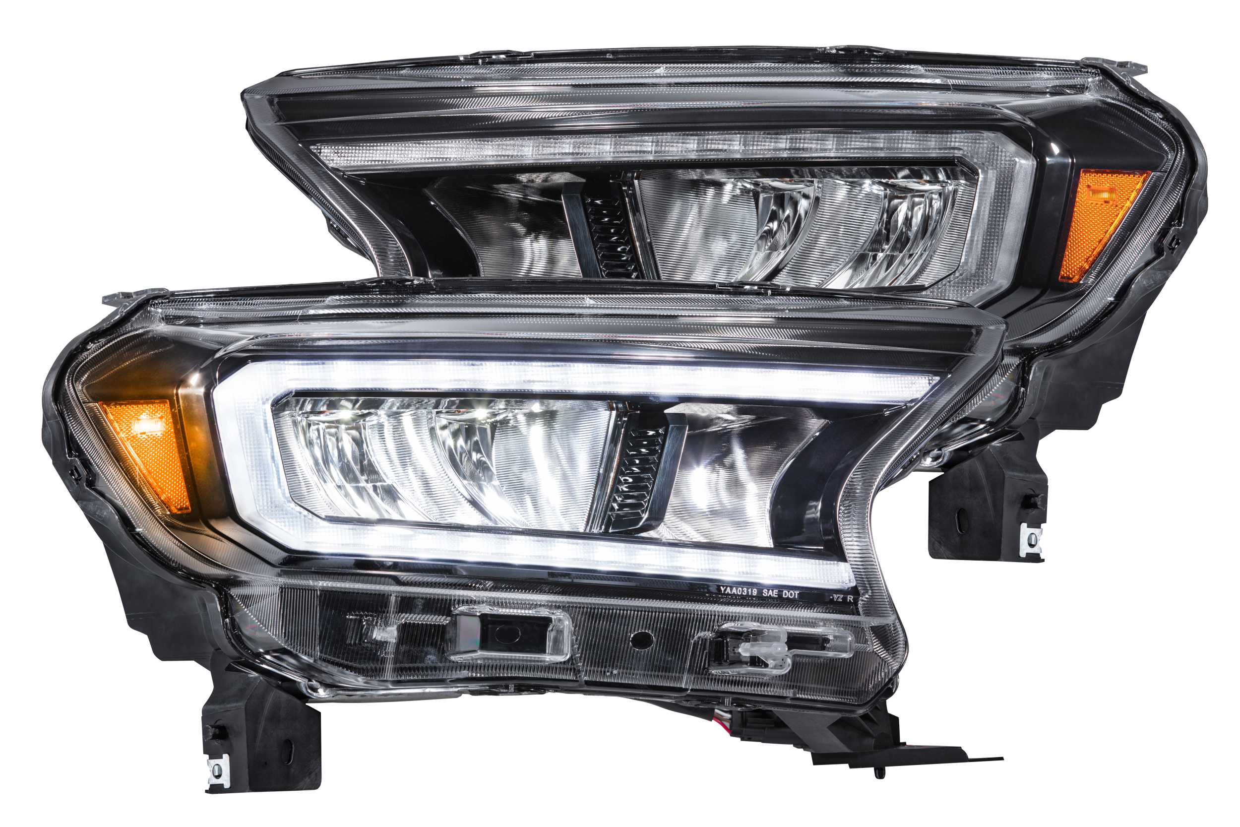 Morimoto 2019-2024 Ford Ranger Carbide LED Reflector Pair Headlights GTR.HL05