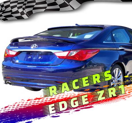 RacersEdgeZR1 2011-2015 Hyundai Sonata Custom Style ABS Spoilers RE906L-1