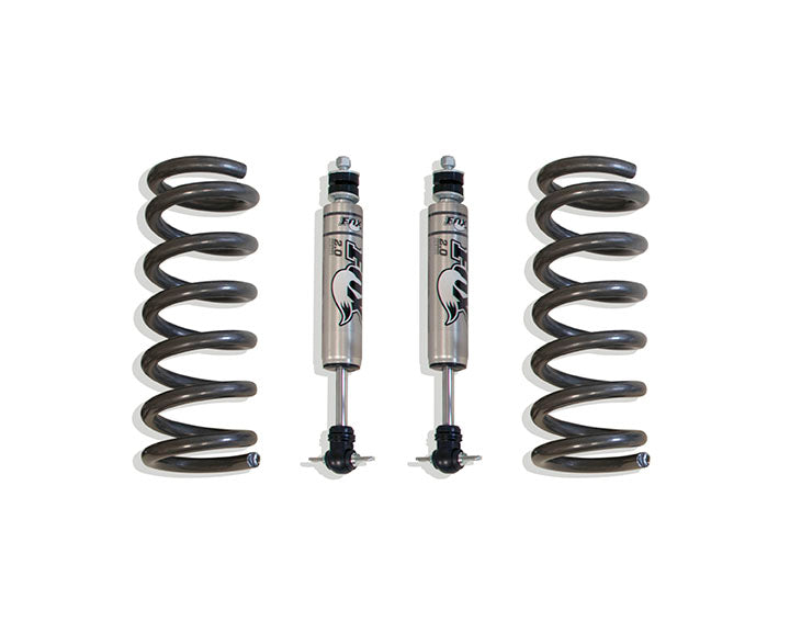 MaxTrac Suspension 2002-2024 Dodge Ram 1500 5.7 Hemi V8 2019-2024 Ram 1500 Classic 2WD 2.5" Height Maxpro Elite Front Lift Coils With Fox Shocks 872171F