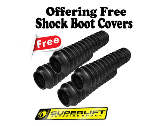 Superlift 4WD 6-7.5 in Rear Front Superlift Shadow Shock Absorber 87285/86040X4