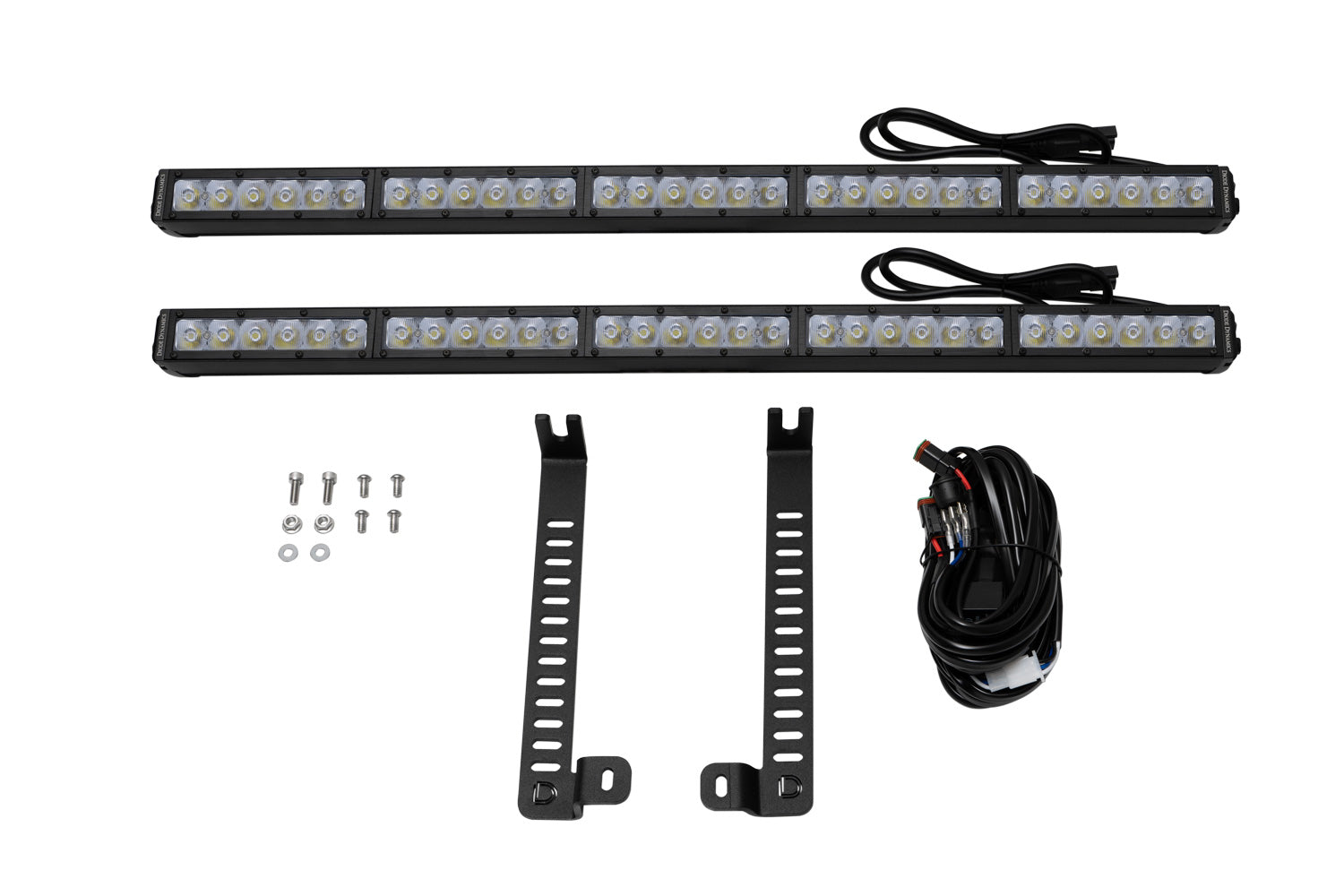 Diode Dynamics 2014-2019 Toyota 4Runner SS30 Dual Stealth White Driving LED Light Kit DD6766