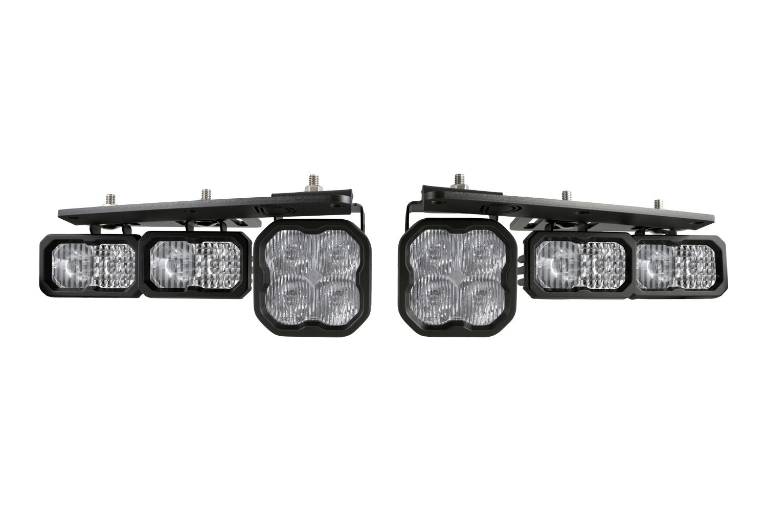 Diode Dynamics 2021-2022 Ford Bronco Stage Series w/ Steel Bumper White Sport Fog Pocket Kit DD7178
