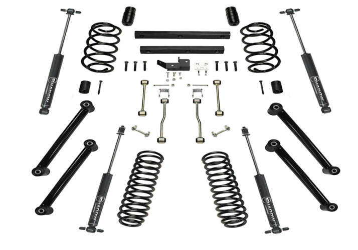 Superlift 2003-2006 Jeep Wrangler 2 Door 4WD Wrangler TJ 4 inch Suspension Lift Kit With SL Shocks K843