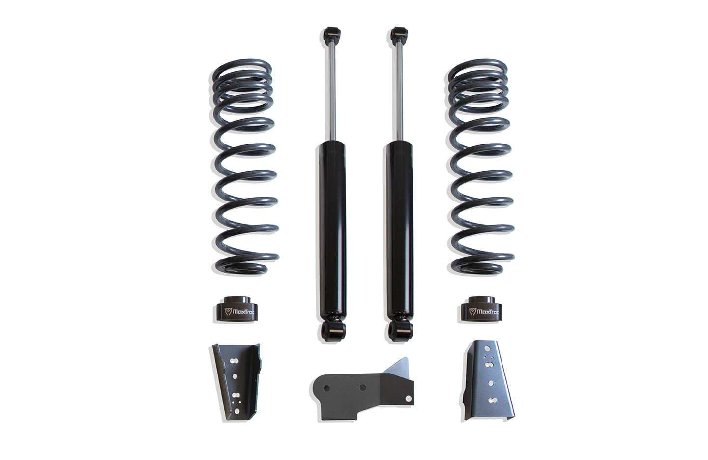 MaxTrac Suspension 2009-2024 Dodge Ram 1500 2019-2024 1500 Classic 2WD 4.5" Lift Height Pro Kit Rear Lift Box Kit With MaxTrac Shocks 902445