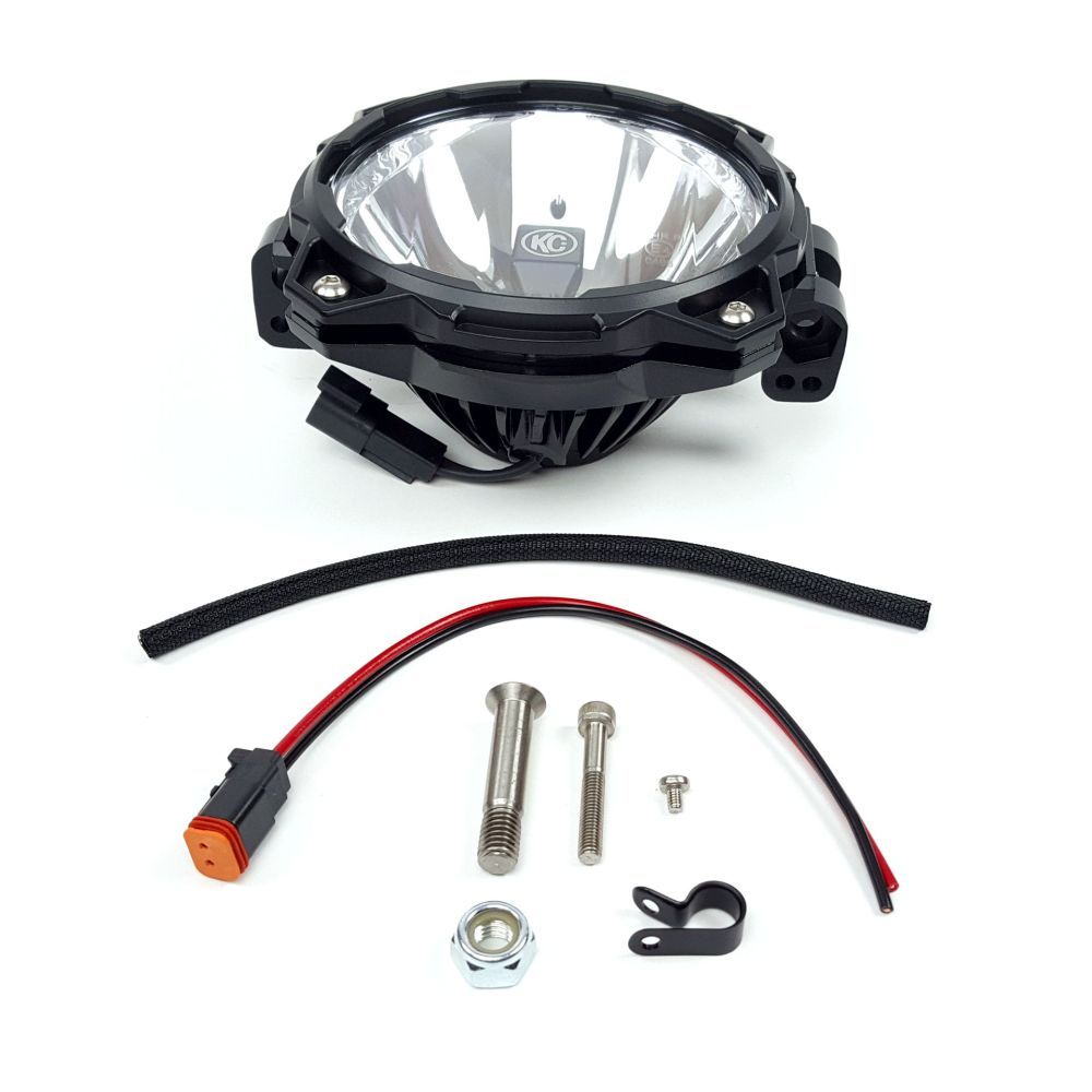 KC Hilites Pro6 Gravity LED Add On Driving Light System 20W Spot Beam 91330